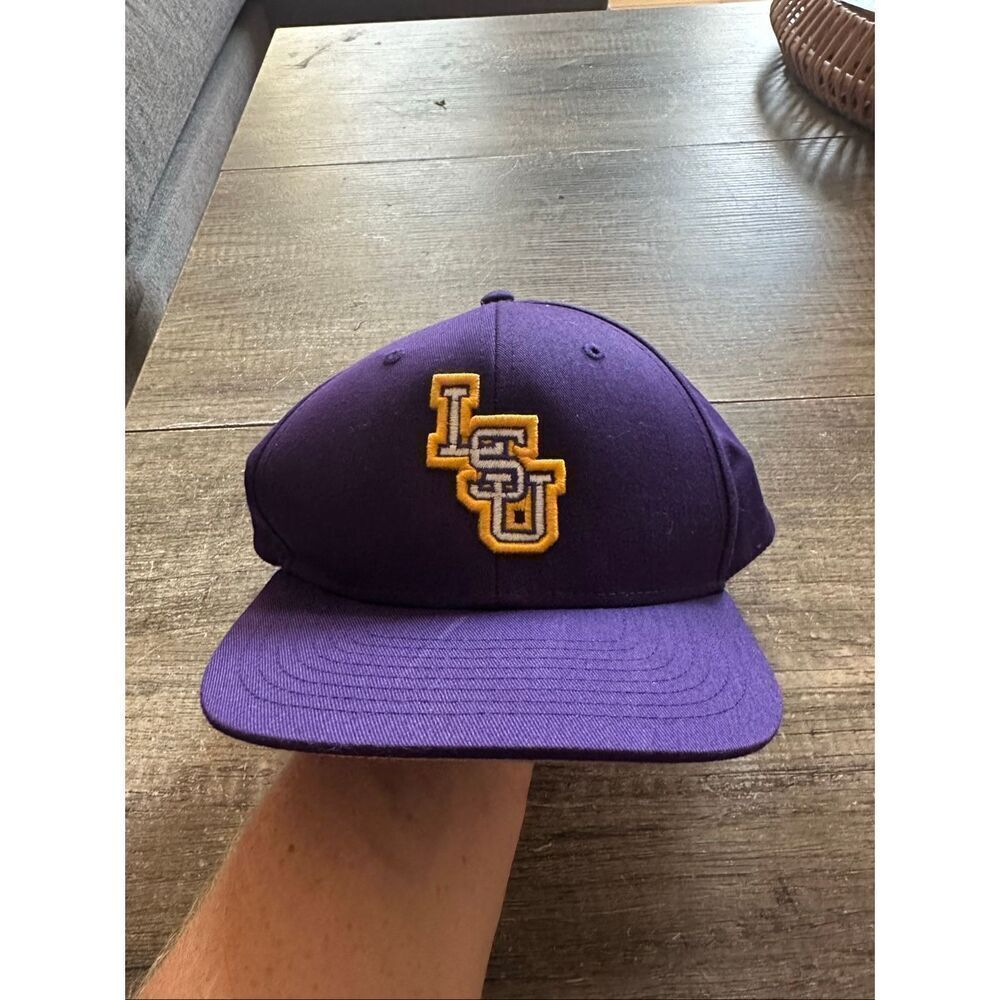 LSU Tigers Purple Capamerica Snap Back